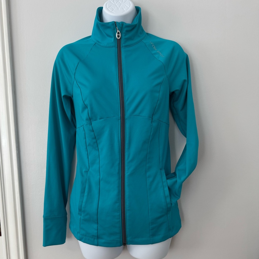 Under Armour All Season Gear Full Zip Jacket XS Teal style 1238645
